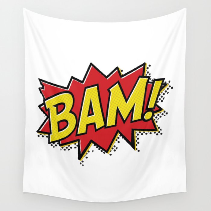 BAM! Wall Tapestry