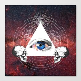 The All-Seeing Eye Canvas Print