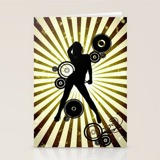 Woman Stationery Cards