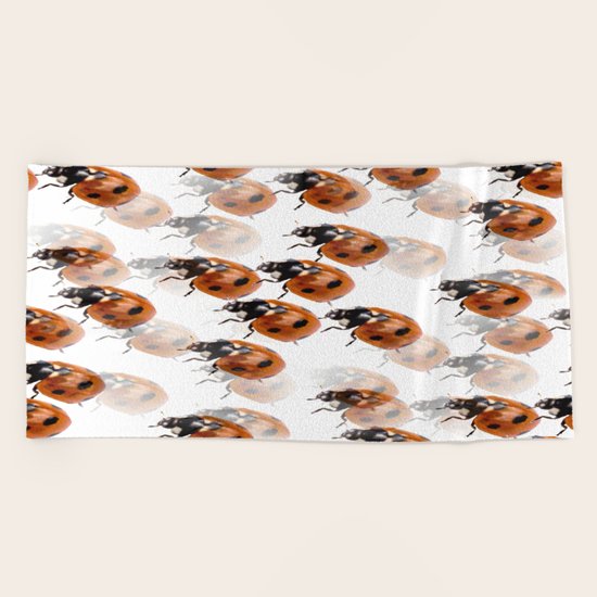 Ladybirds Beach Towel