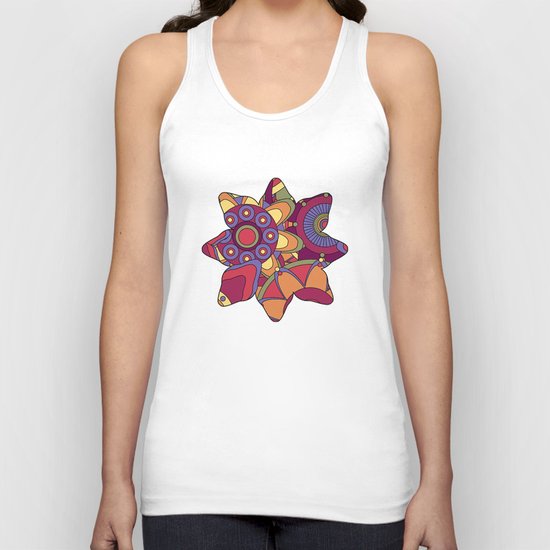 Flower 16 Unisex Tank Top