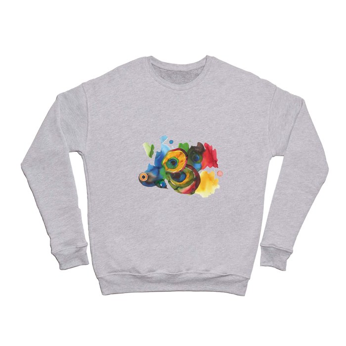 Colorful fish 3 Crewneck Sweatshirt