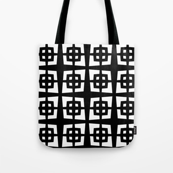 Cool Mid Century Modern Geometric Pattern 858 Tote Bag