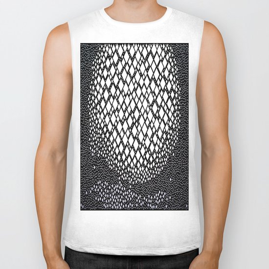 Diamonds and Dots Biker Tank