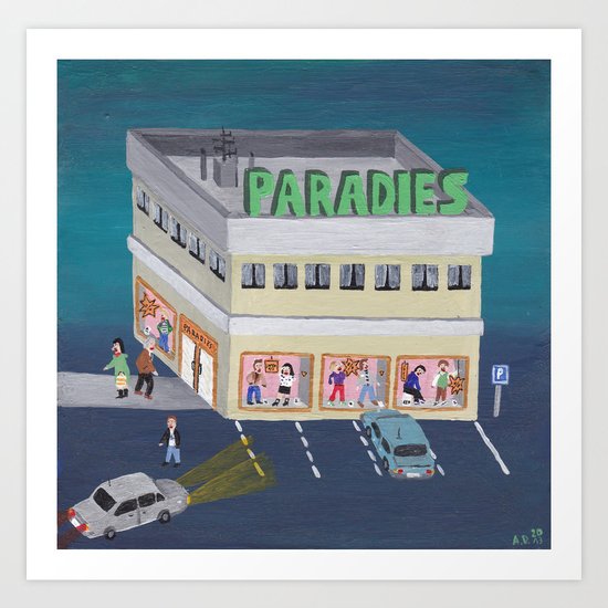 Paradies Art Print