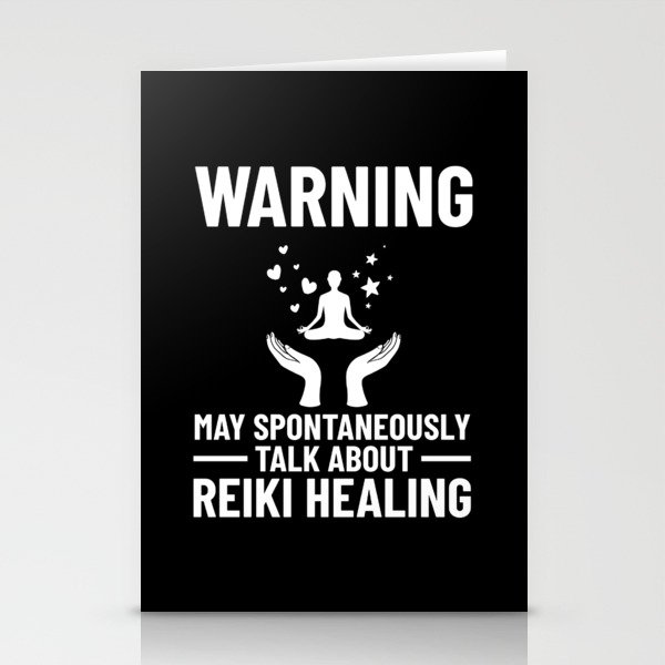 Reiki Healer Energy Healing Music Master Stone Stationery Cards