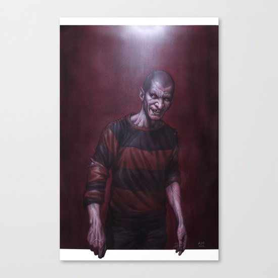 Jeffrey Darkside Canvas Print
