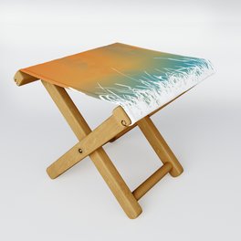 Sunset Colorful  Folding Stool