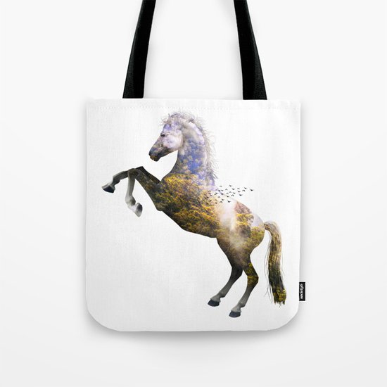 Horse view VI Tote Bag