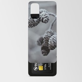 Frozen alder plugs on a tree Android Card Case