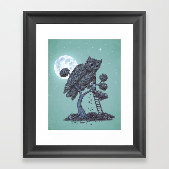 The Night Gardener Framed Art Print