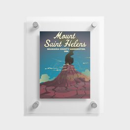 Mount Saint Helens Washington USA Floating Acrylic Print