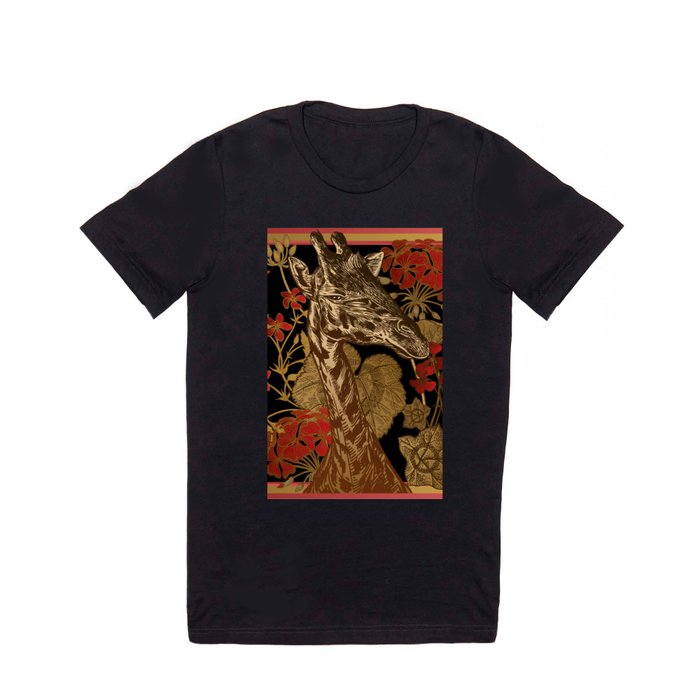 giraffe in frame T Shirt