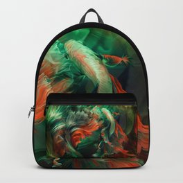 "Betta splendens Deep water (Siam fighter)" Backpack