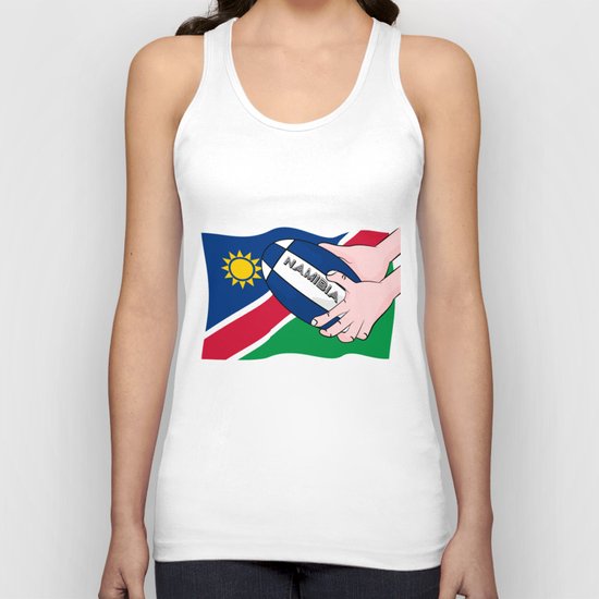 Rugby Namibia Unisex Tank Top