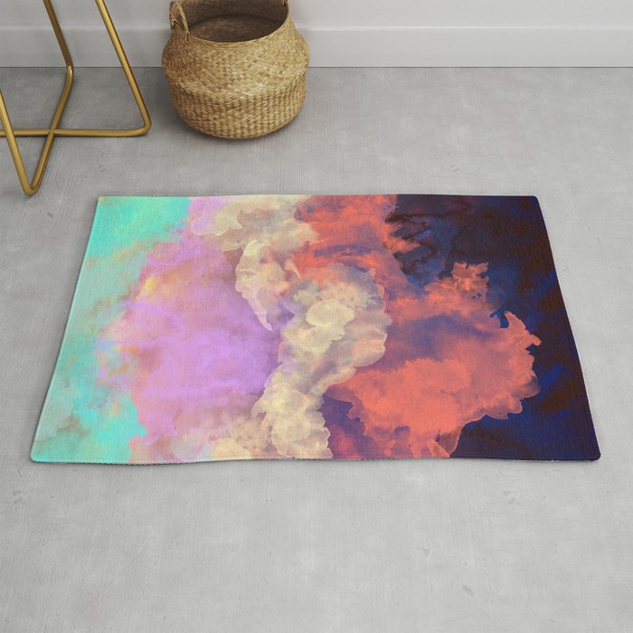 Into The Sun Rug by Galaxy Eyes Society6
