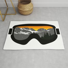 Sunset Goggles 2 | Goggle Designs | DopeyArt Rug