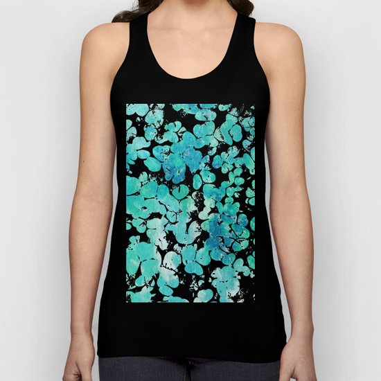Clover Watercolor #society6 #decor #buyart Unisex Tank Top