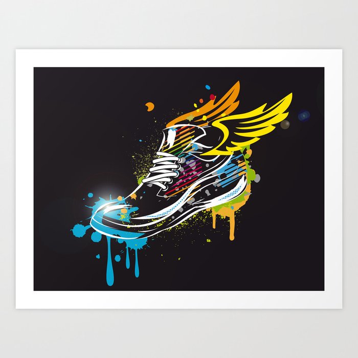 Cool sneaker art 2025