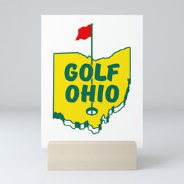 Golf Ohio Mini Art Print