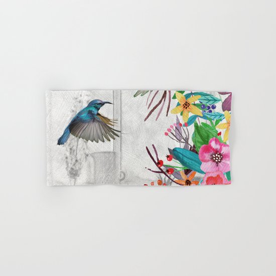 Flowers bouquet #11 Hand & Bath Towel