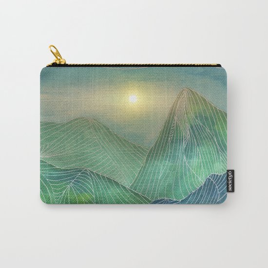 Lines in the mountains V Carry-All Pouch