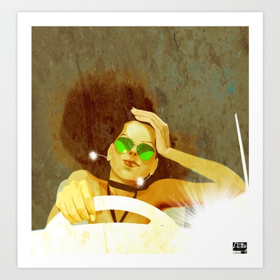 DRiVeR Art Print