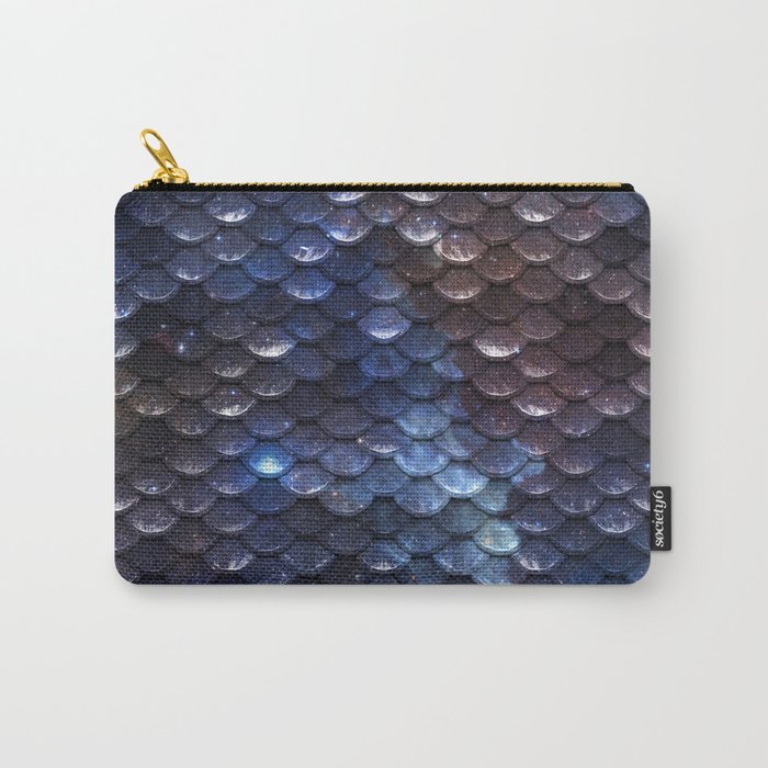 Mermaid Nebula Scales Carry-All Pouch