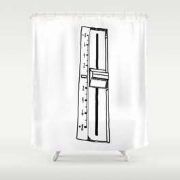 Pitch Shower Curtain