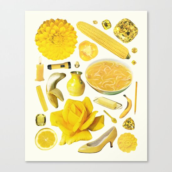 YELLOW Canvas Print