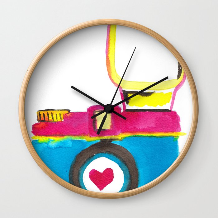 Love Snap Wall Clock