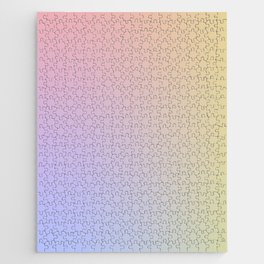 21 Pastel Background Gradient  220727 Aura Ombre Valourine Digital Minimalist Art Jigsaw Puzzle