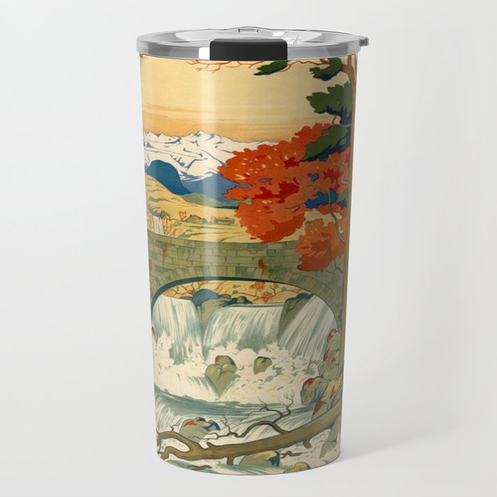 Vintage poster - Norway Travel Mug