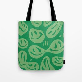 Money Green Melted Happiness Tote Bag