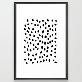 101 Dalmation Spots Framed Art Print