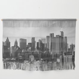 NYC Views | Black and White Travel Photography in New York City Wall Hanging