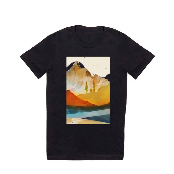 Morning by the mountain stream T Shirt
