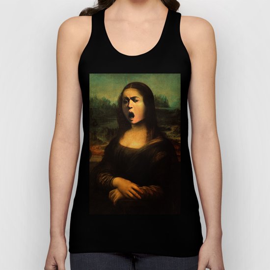 Caravaggio's Mona Lisa Unisex Tank Top
