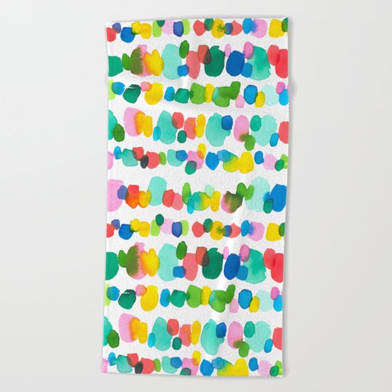 Paradise Dots Beach Towel
