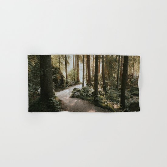 Lost in the Forest - Landscape Photography Hand & Bath Towel