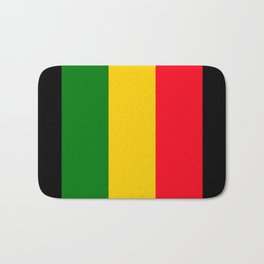 Rasta Bath Mats Society6 Rastafari Colors Bath Mat