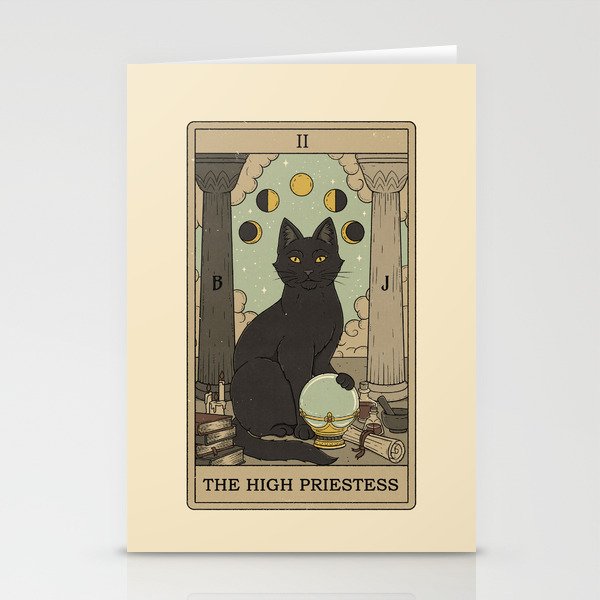 The High Priestess Stationery Cards