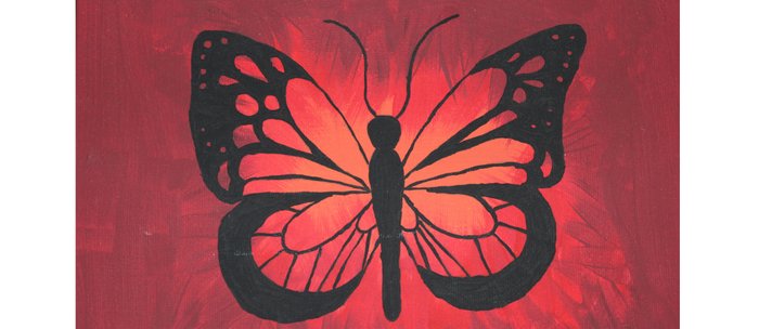 Butterfly Acrylic Painting Coffee Mug By Alexispassmore Society6