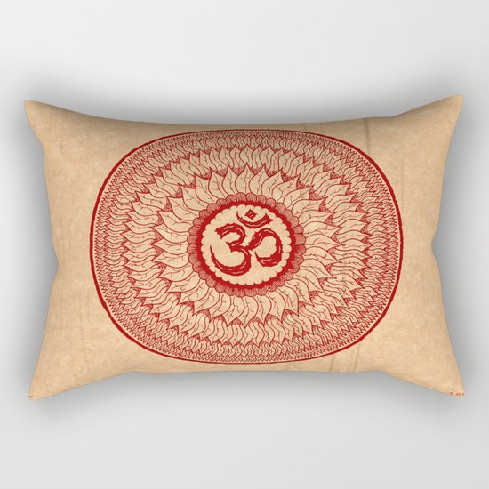 lialiom mandala Rectangular Pillow