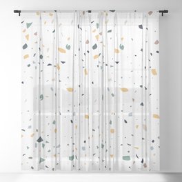Dots - Splash Pattern Sheer Curtain