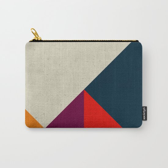 Geometric abstract Carry-All Pouch