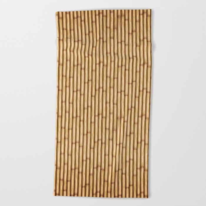 Bamboo  Screen Beach Towel