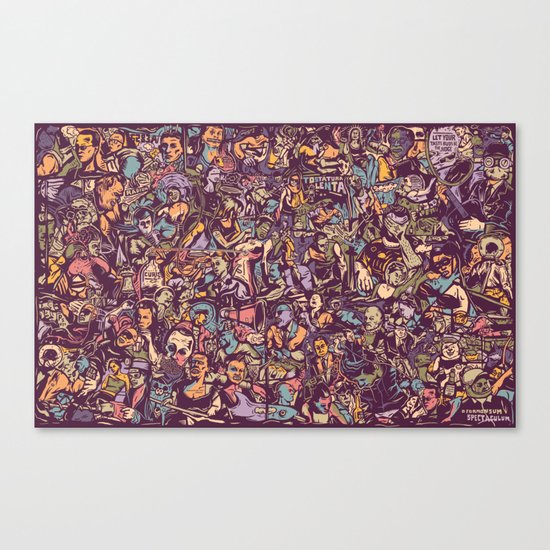 O formonsum spectaculum Canvas Print