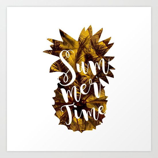 Summer Time Art Print