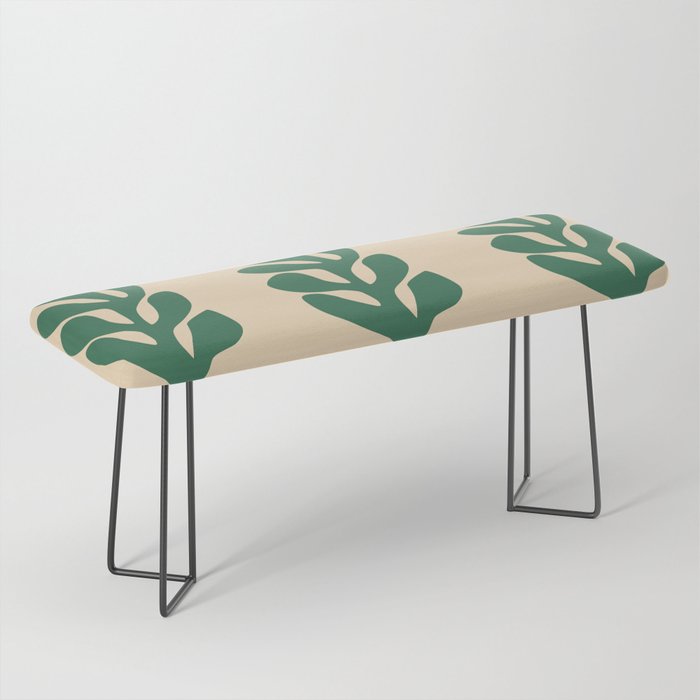Matisse Leaf Green Bench